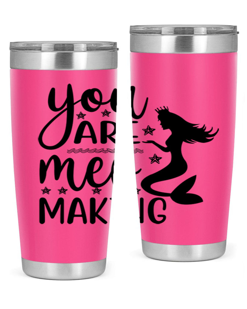 You are mer making 684#- mermaid- Tumbler
