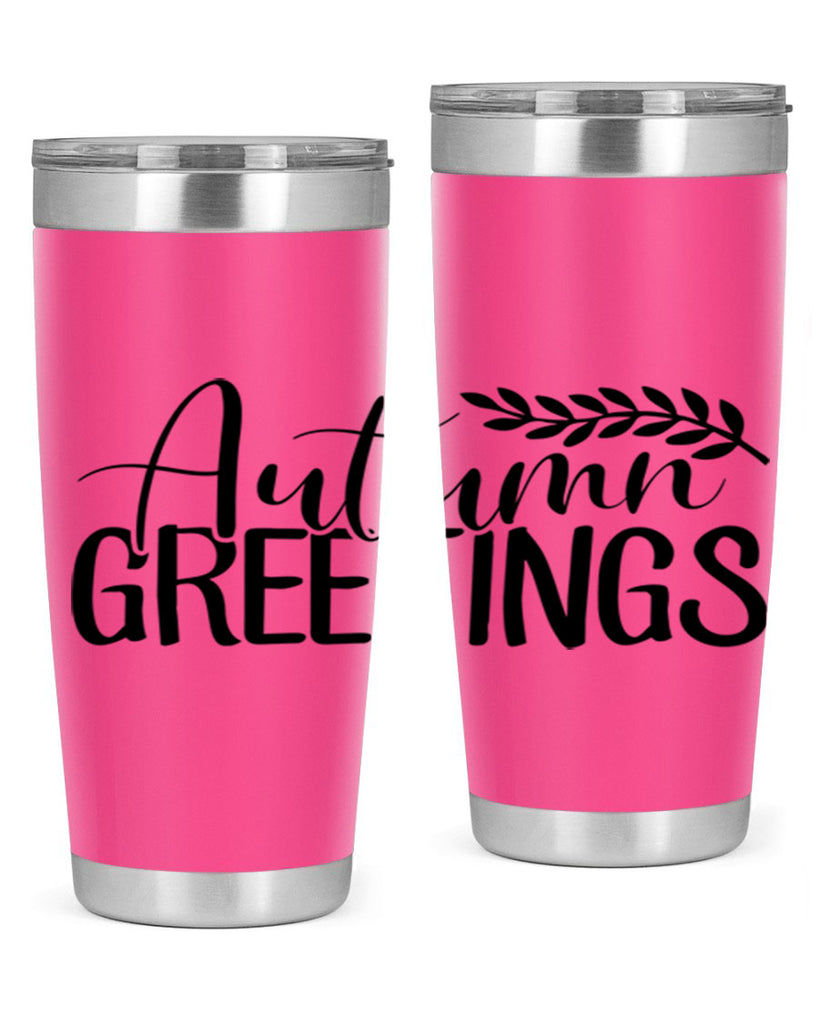autumn greetings 13#- fall- Tumbler
