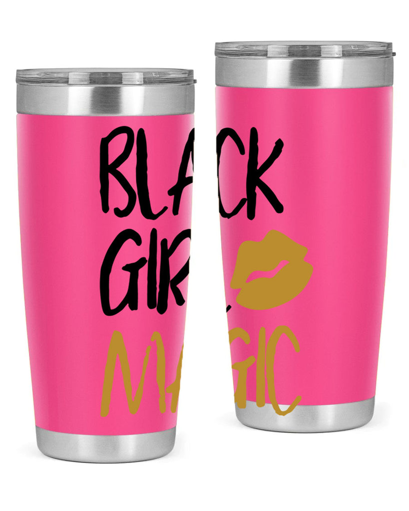 black girl magic lips cocoandbanana 245#- black words phrases- Cotton Tank
