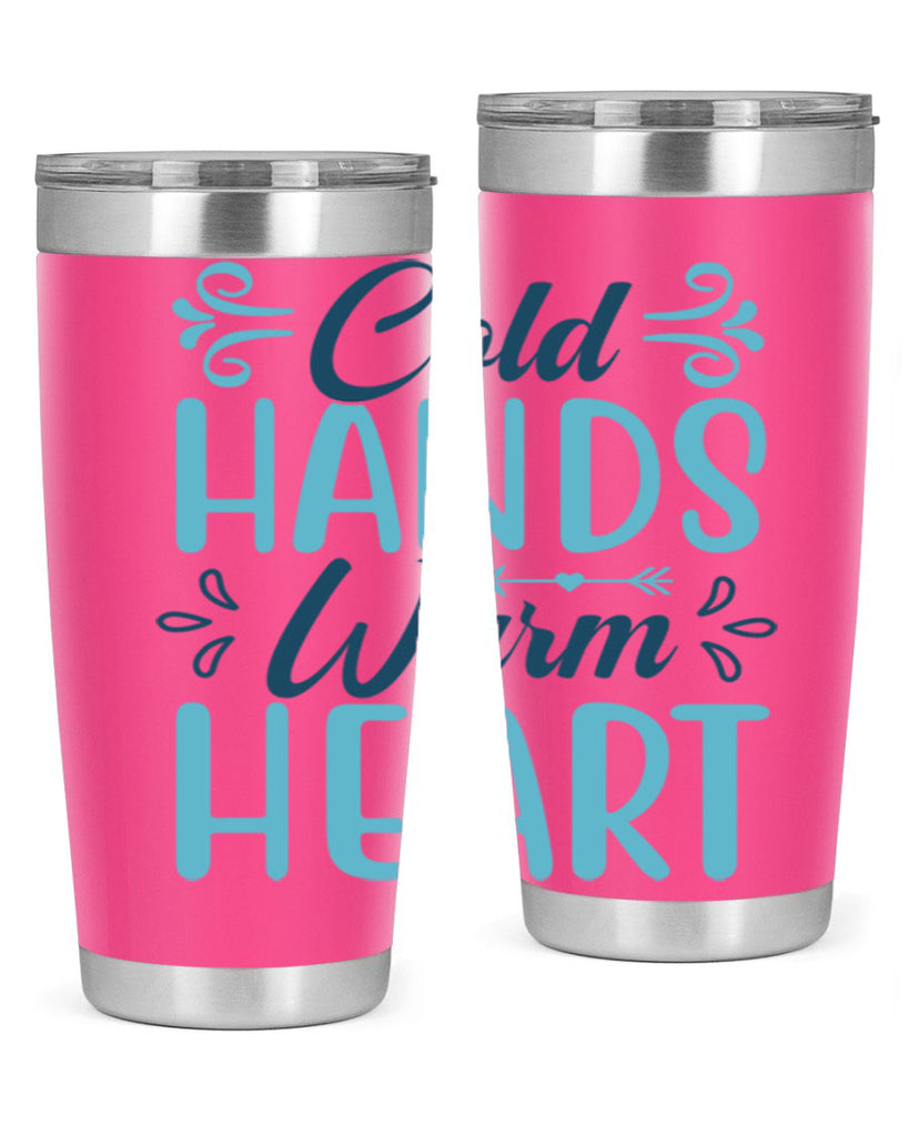 cold hands warm heart 50#- winter- Tumbler