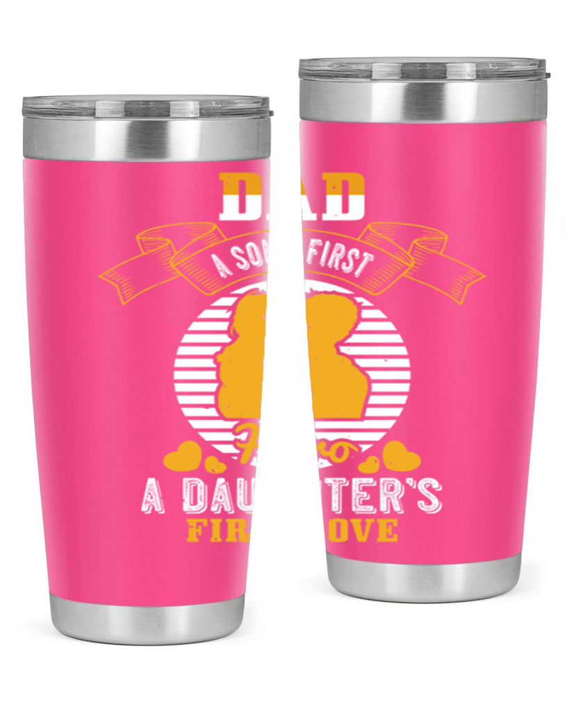 dad a son’s first hero 245#- fathers day- Tumbler