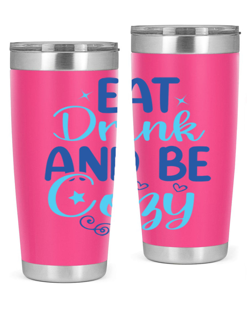 eat drink and be cozy 97#- winter- Tumbler