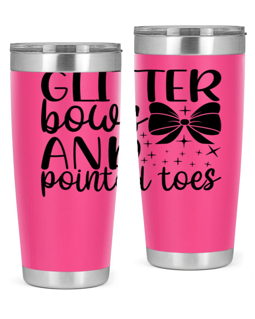 glitter bows and pointed toes44#- ballet- Tumbler