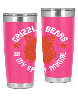 grizzly bears is my spirit animal 13#- Bears- Tumbler