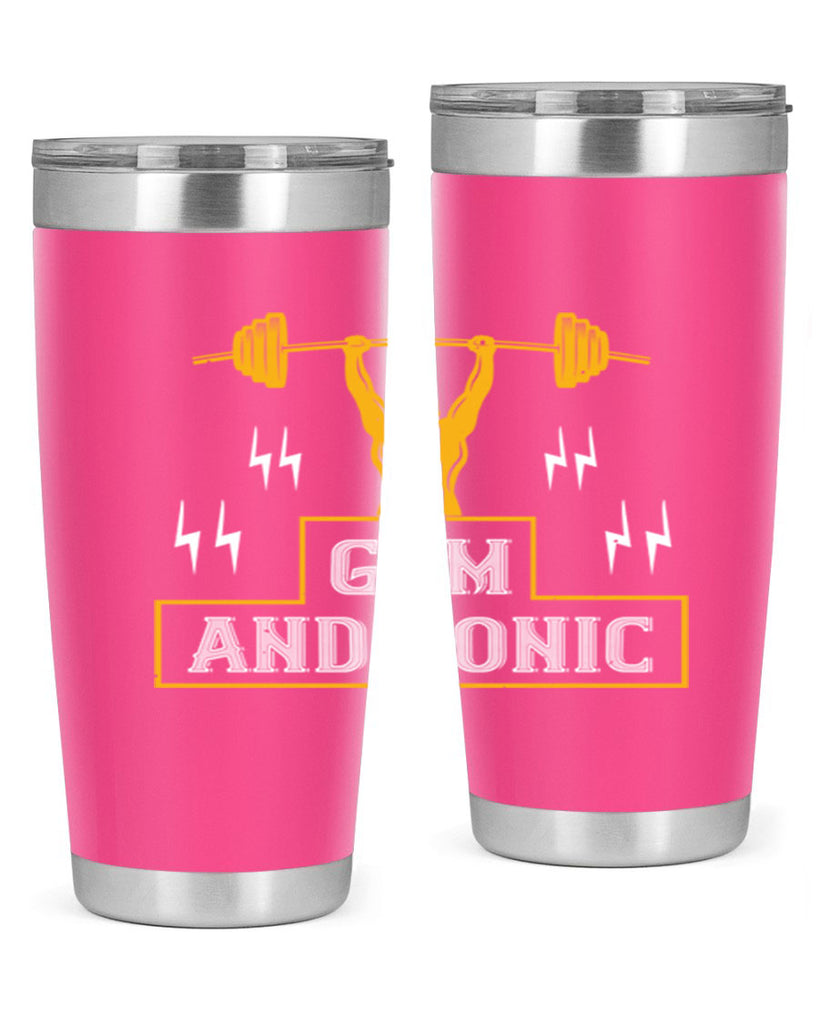 gym and tonic 100#- gym- Tumbler