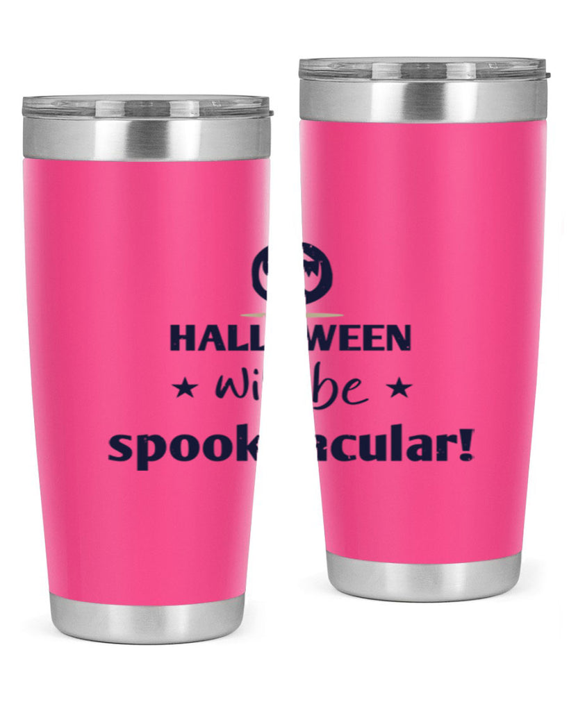 halloween will be spooktacular 156#- halloween- Tumbler