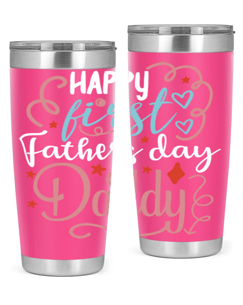 happy first fathers day daddy 90#- fathers day- Tumbler