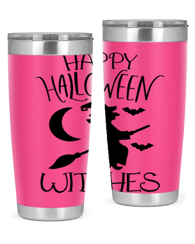 happy halloween witches 63#- halloween- Tumbler