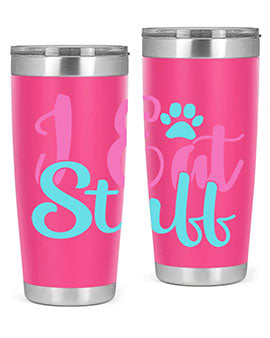 i eat stuff Style 82#- dog- Tumbler