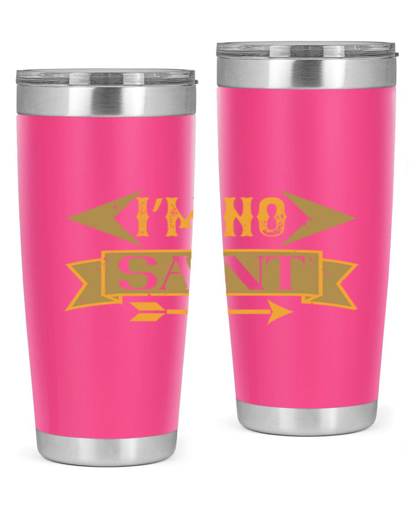i’m no saint 59#- mardi gras- Tumbler