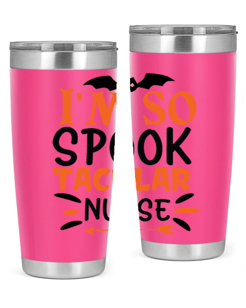 im so spooktacular nurse 111#- halloween- Tumbler