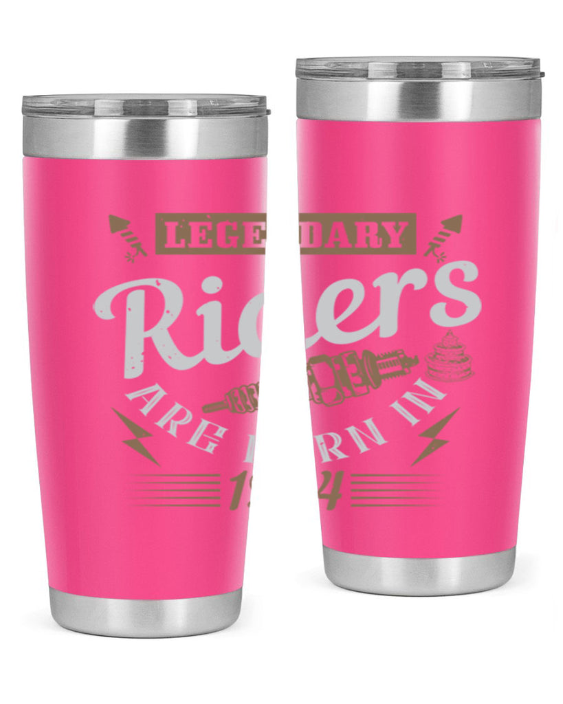 legendary riders are born in Style 60#- birthday- tumbler