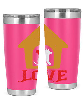 love Style 161#- dog- Tumbler