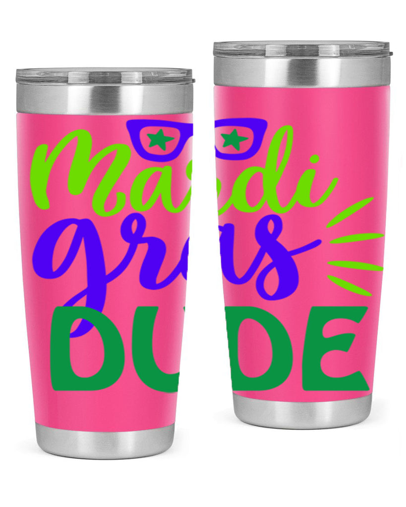 mardi gras dude 10#- mardi gras- Tumbler