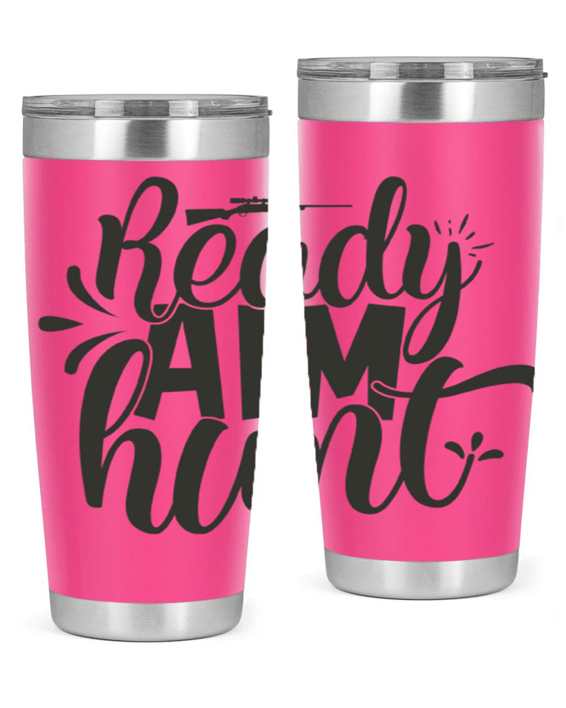 ready aim hunt 4#- hunting- Tumbler