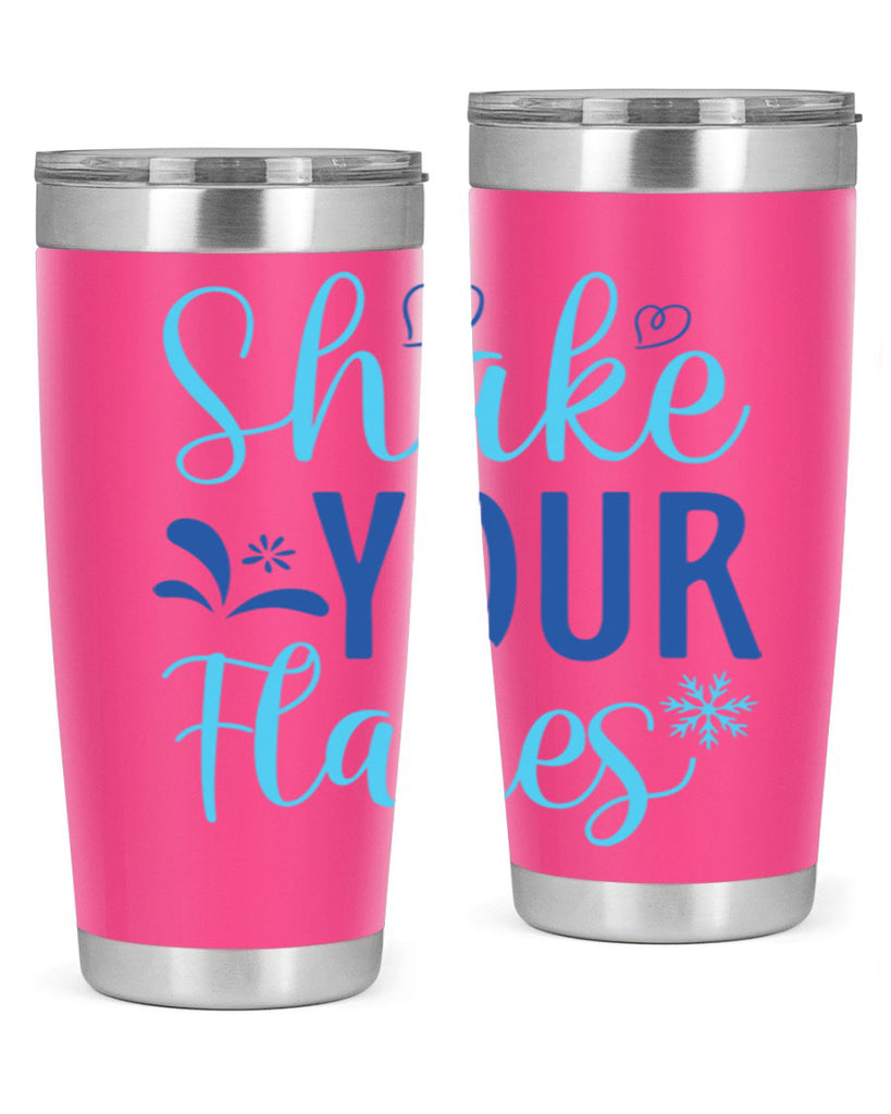 shake your flakes 359#- winter- Tumbler