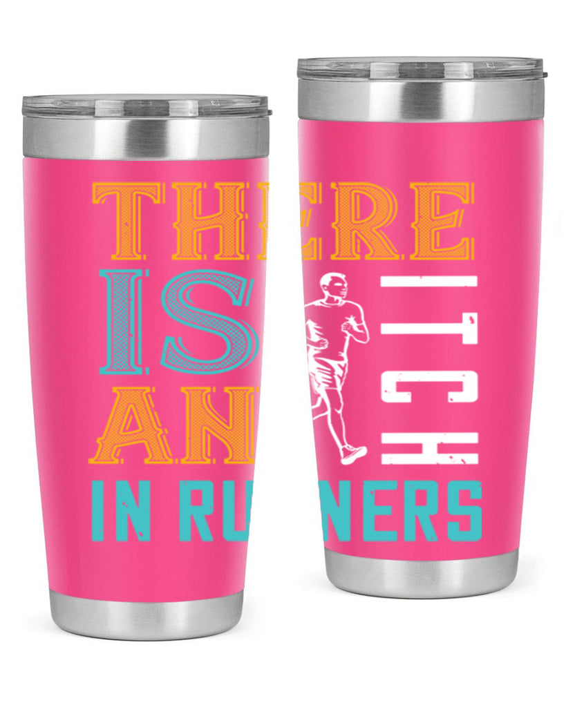 there is an itch in runners 9#- running- Tumbler