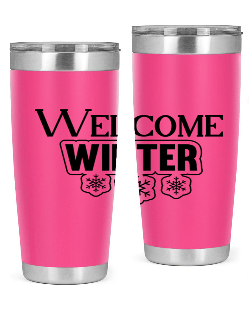 welcome winter 474#- winter- Tumbler