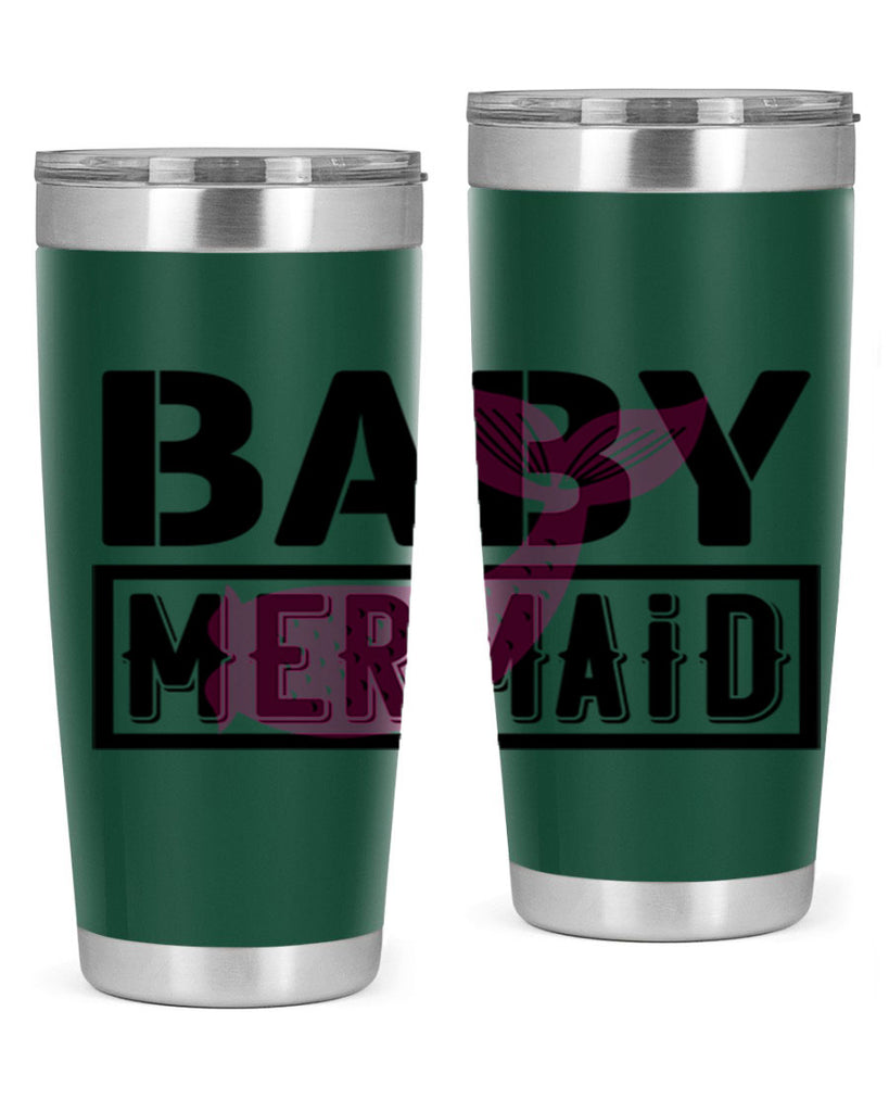 Baby mermaid 29#- mermaid- Tumbler