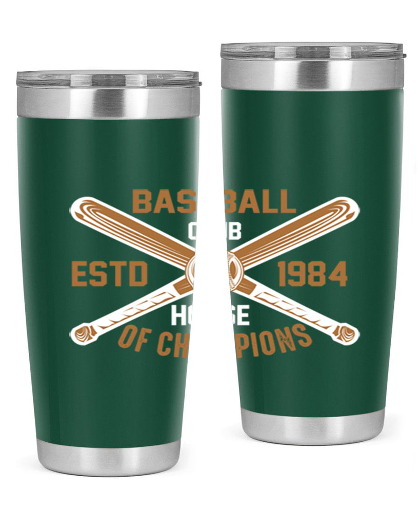 Baseball 1443#- baseball- Tumbler