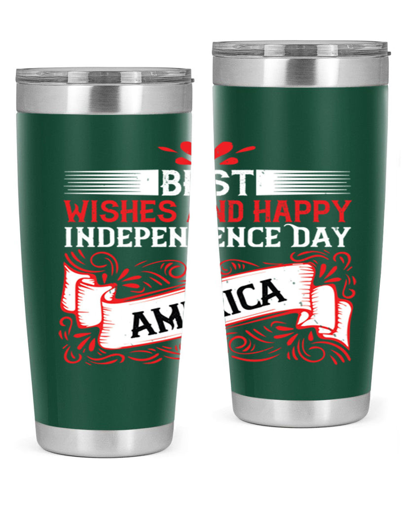 Best wishes and happy Independence Day america Style 86#- Fourt Of July- Tumbler