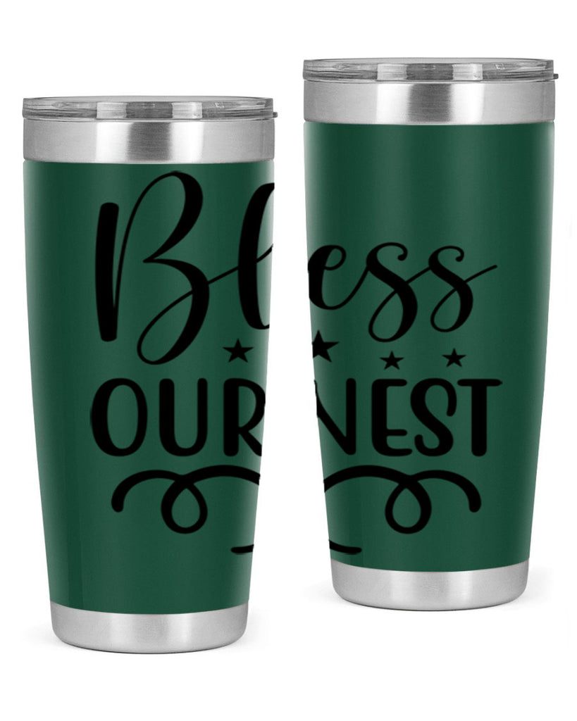 Bless Our Nest 50#- spring- Tumbler