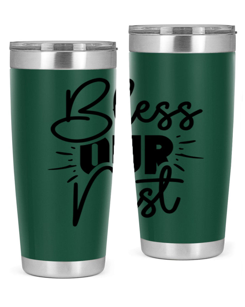 Bless Our Nest 52#- spring- Tumbler