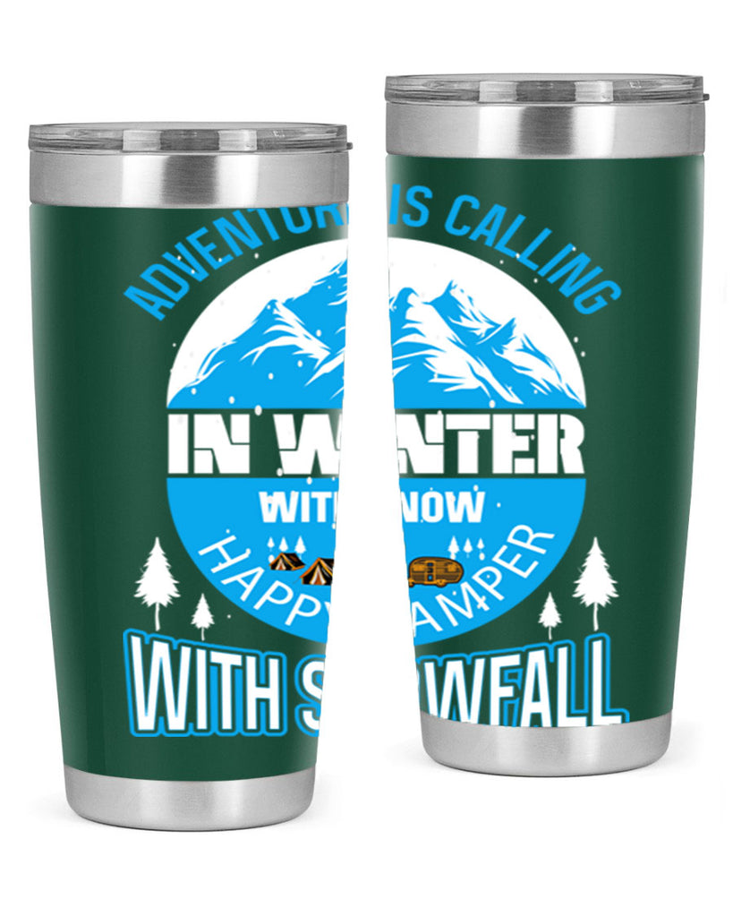 Camping Winter 39#- winter- Tumbler