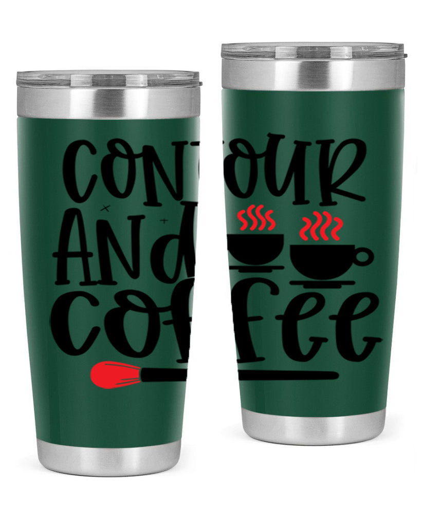 Contour And Coffee Style 242#- make up- Tumbler