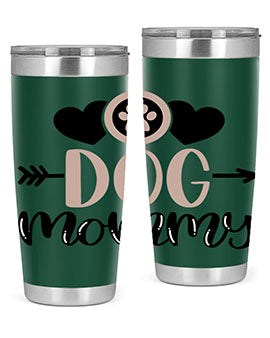 Dog Mommy Style 25#- dog- Tumbler