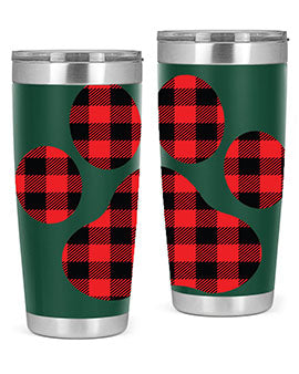 Dog Paw Style 94#- dog- Tumbler