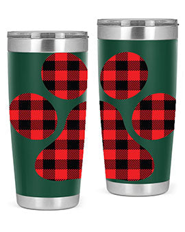 Dog Paw Style 95#- dog- Tumbler