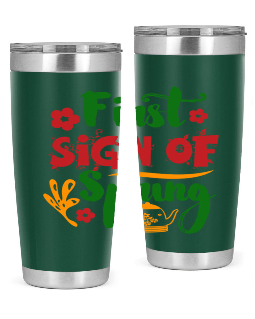 First Sign of Spring 139#- spring- Tumbler