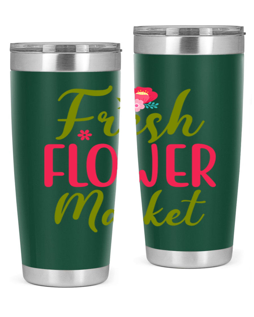 Fresh Flower Market 144#- spring- Tumbler