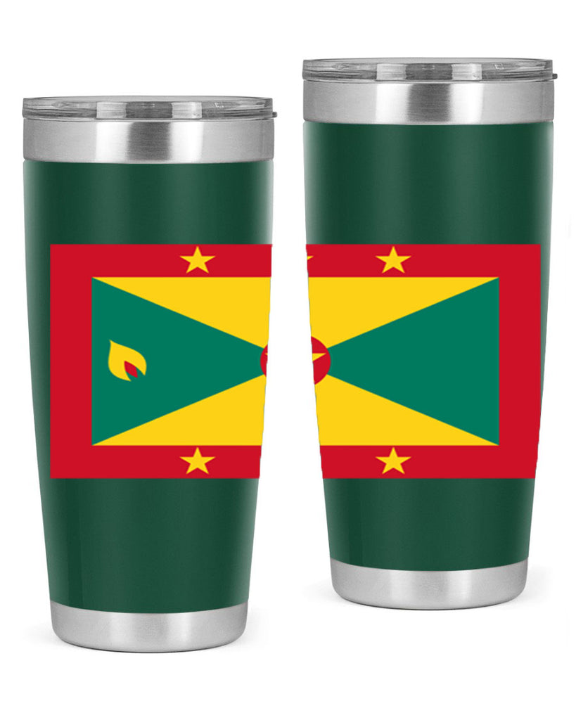 Grenada 130#- world flags- Tumbler