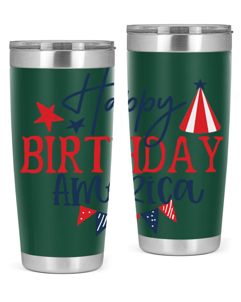 Happy Birthday america Style 30#- Fourt Of July- Tumbler