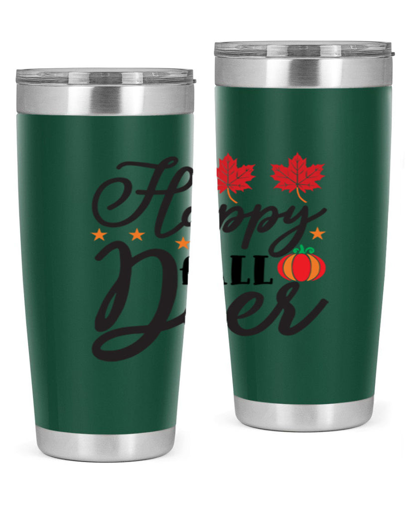 Happyfalldeer 254#- fall- Tumbler