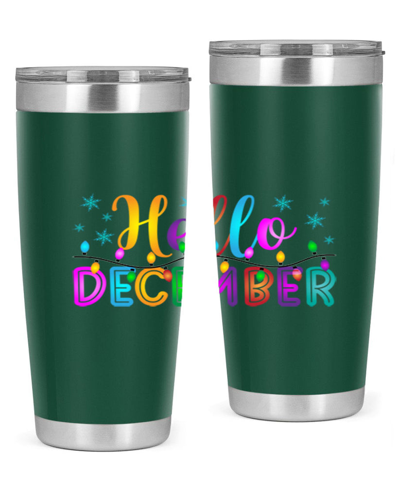 Hello December Winter 177#- winter- Tumbler