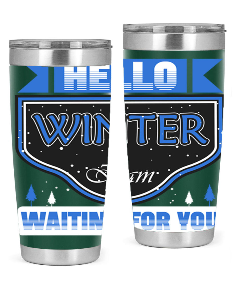 Hello Winter 164#- winter- Tumbler