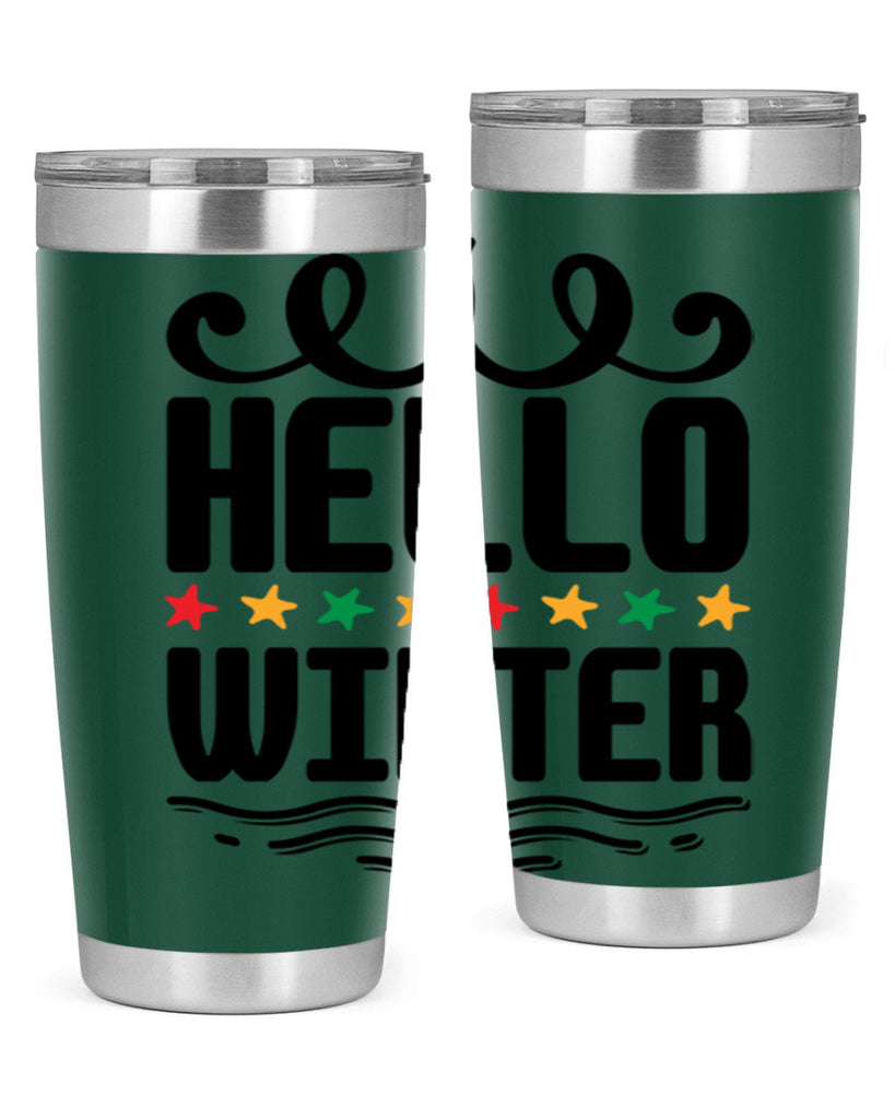 Hello Winter 185#- winter- Tumbler