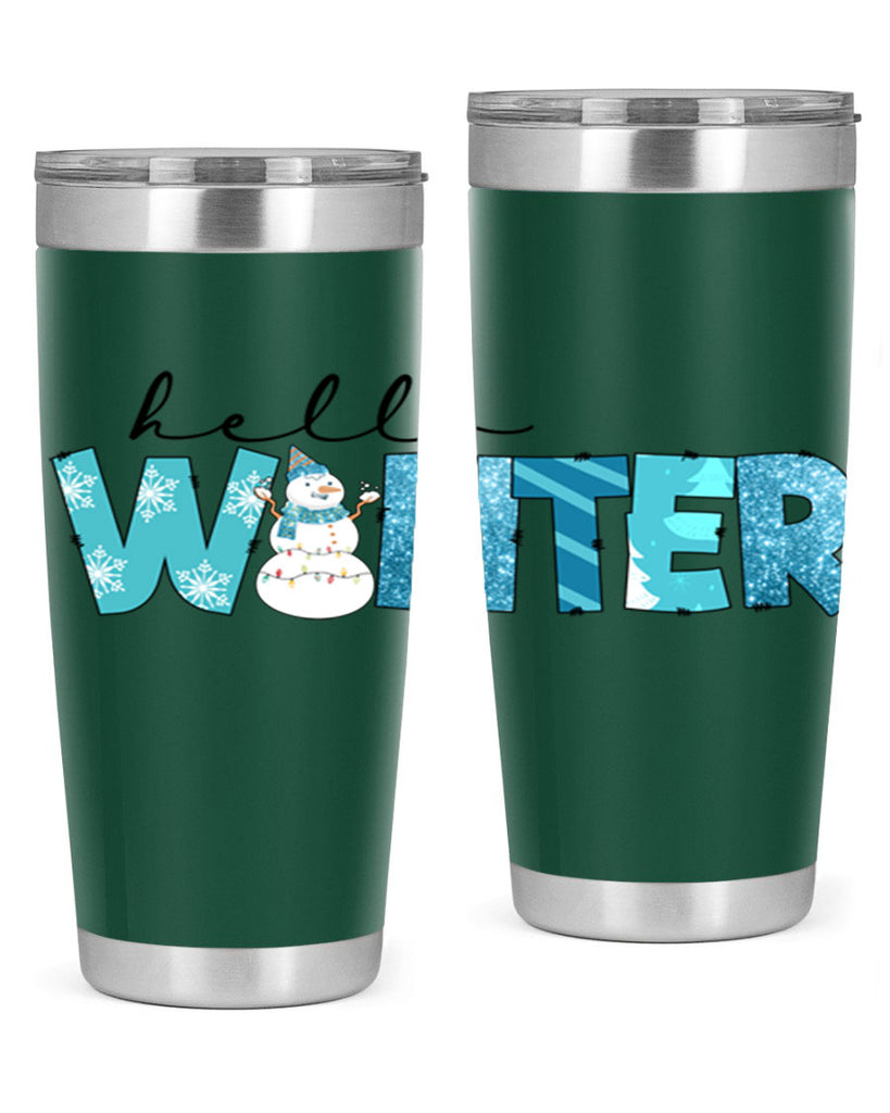 Hello Winter 188#- winter- Tumbler
