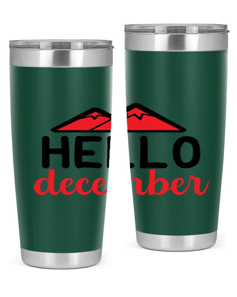 Hello december 160#- winter- Tumbler