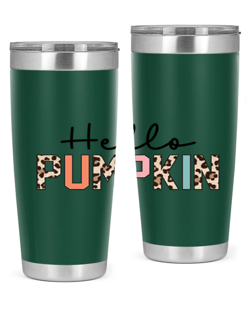 Hello pumpkin 289#- fall- Tumbler