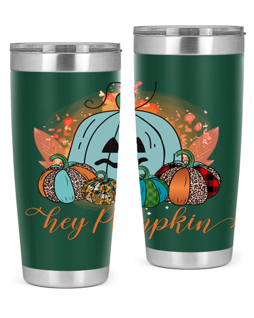 Hey Pumpkin 302#- fall- Tumbler