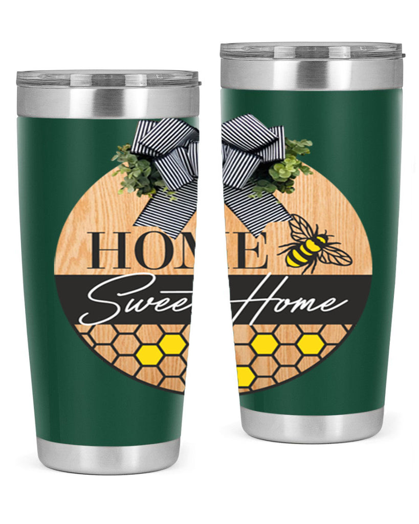 Home Sweet home bee and hive Mockup241#- spring- Tumbler