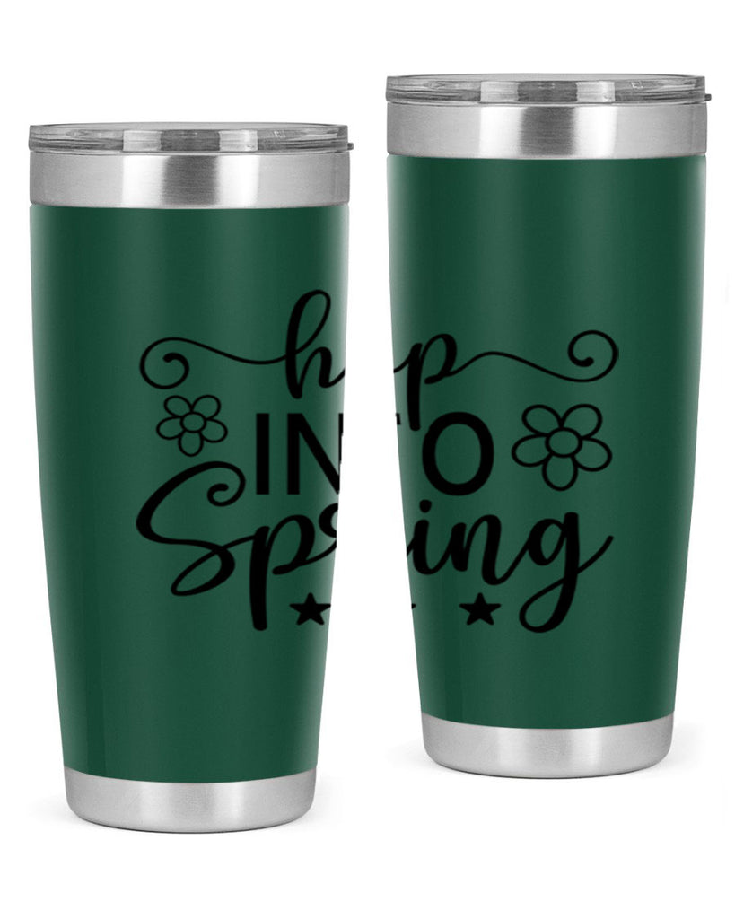 Hop into spring  252#- spring- Tumbler