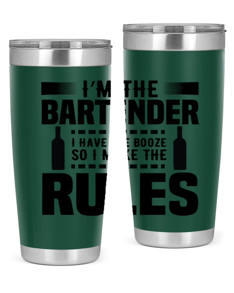 I am the Bartender Style 2#- bartender- tumbler