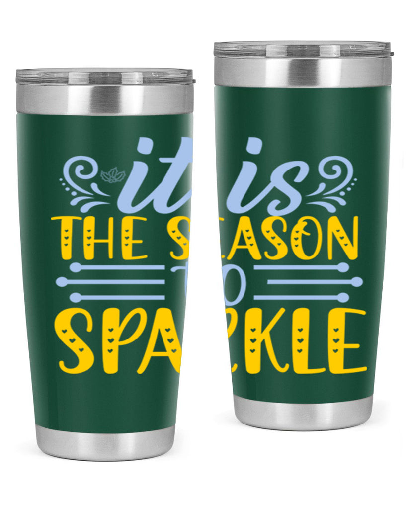 It is the season to sparkle256#- winter- Tumbler
