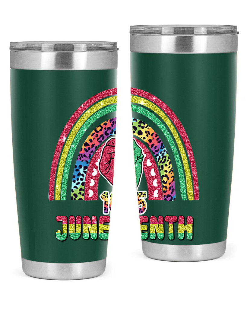 Juneteenth 1865 Rainbow 19#- Juneteenth- tumbler