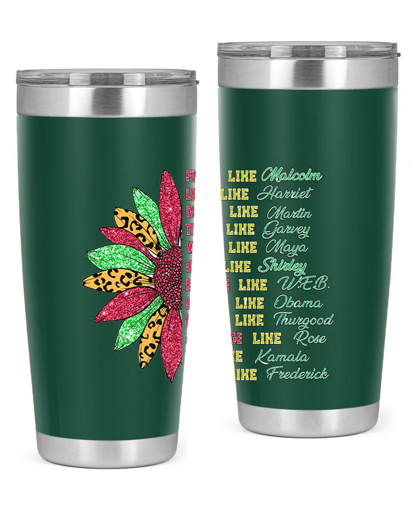 Juneteenth Sunflower Design 17#- Juneteenth- tumbler